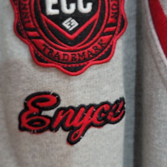 Enyce Heavyweight Track Full Zip Jacket Grey Lined Excellent Used Condition 3xl - Picture 2 of 16